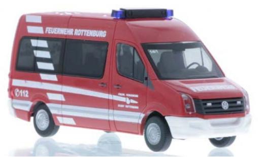 Volkswagen Crafter 1/87 Rietze Bus Feuerwehr Rottenburg 2011 miniature