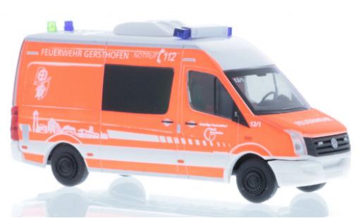 Volkswagen Crafter 1/87 Rietze Feuerwehr Gersthofen miniature