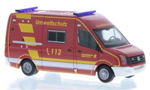 Volkswagen Crafter 1/87 Rietze Feuerwehr Wuppertal - Umweltschutz 2011 miniature