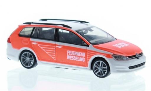 Volkswagen Golf 1/87 Rietze 7 Variant Feuerwehr Wesseling miniature