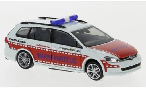 Volkswagen Golf 1/87 Rietze VII Variant Feuerwehr Frechen - Warnfahrzeug miniature