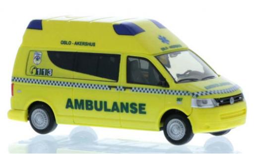 Volkswagen T5 1/87 Rietze Ambulanse (NO) 2010 miniature