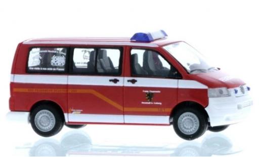 Volkswagen T5 1/87 Rietze Bus Feuerwehr Neustadt bei Coburg miniature