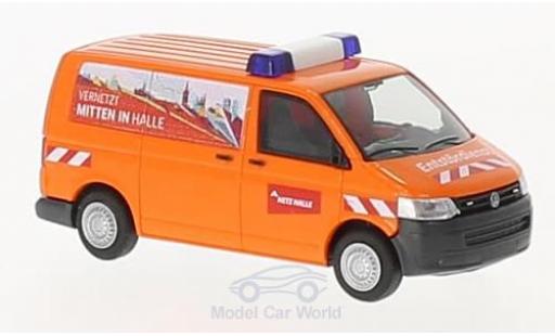 Volkswagen T5 1/87 Rietze Entstörungsdienst Gas - Netz Halle miniature