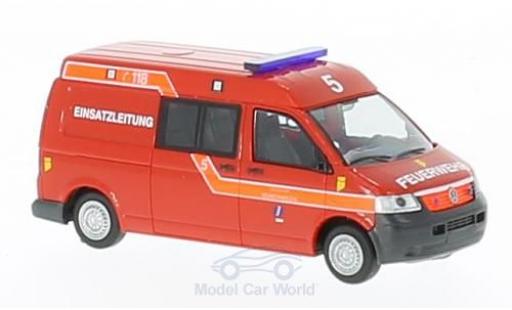 Miniature Volkswagen T5 1/87 Rietze Feuerwehr Münchwilen Volkswagen T5 1/87 Rietze Feuerwehr Münchwilen miniature