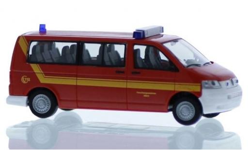 Volkswagen T5 1/87 Rietze Forschungszentrum Jülich - Werkfeuerwehr 2003 miniature