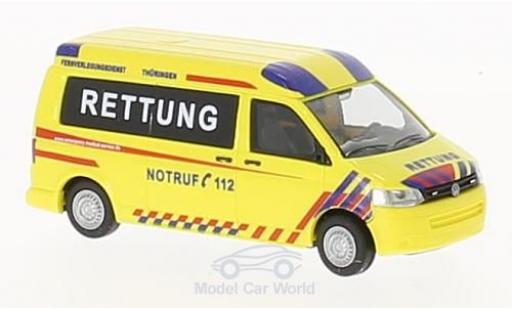 Miniature Volkswagen T5 1/87 Rietze GP Emergency Medical Service Thüringen 2010 Volkswagen T5 1/87 Rietze GP Emergency Medical Service Thüringen 2010 miniature
