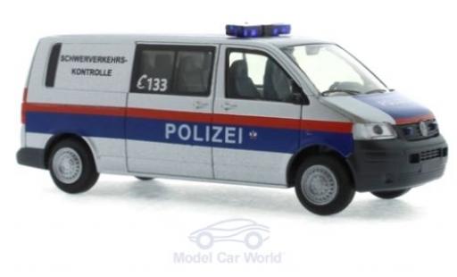 Volkswagen T5 1/87 Rietze Halbbus Polizei - Schwerverkehrskontrolle (AT) 2003 miniature