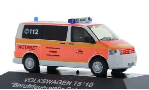 Volkswagen T5 1/87 Rietze Notarzt Feuerwehr Salzgitter 2010 miniature