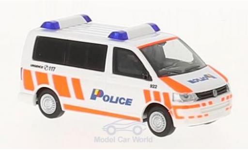 Miniature Volkswagen T5 1/87 Rietze Police Geneve (CH) 2010 Volkswagen T5 1/87 Rietze Police Geneve (CH) 2010 miniature