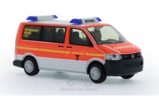 Volkswagen T5 1/87 Rietze Rettungsdienst BF Flensburg 2010 miniature