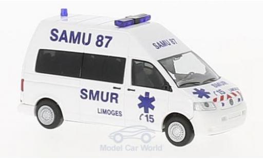 Volkswagen T5 1/87 Rietze Samu 87 Limoges (FR) miniature