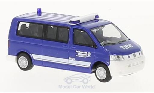 Volkswagen T5 1/87 Rietze THW OV Saarbrücken 2003 miniature