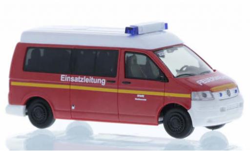 Volkswagen T5 1/87 Rietze Werkfeuerwehr RWE Weisweiler miniature