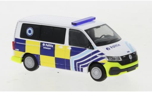 Volkswagen T6 1/87 Rietze .1 Bus Politie Antwerpen (B) miniature