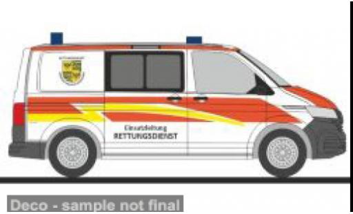Volkswagen T6 1/87 Rietze .1 Einsatzleitung Rettungsdienst Saalfeld - Rudolstadt 1:87 miniature
