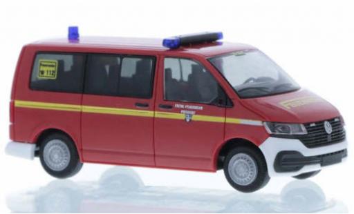 Volkswagen T6 1/87 Rietze .1 Feuerwehr Prisdorf court- empattement miniature