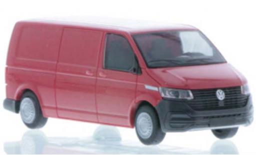 Miniature Volkswagen T6 1/87 Rietze .1 LR Kasten FD rouge Volkswagen T6 1/87 Rietze .1 LR Kasten FD rouge miniature