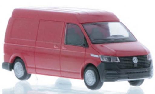 Miniature Volkswagen T6 1/87 Rietze .1 LR Kasten MD rouge Volkswagen T6 1/87 Rietze .1 LR Kasten MD rouge miniature