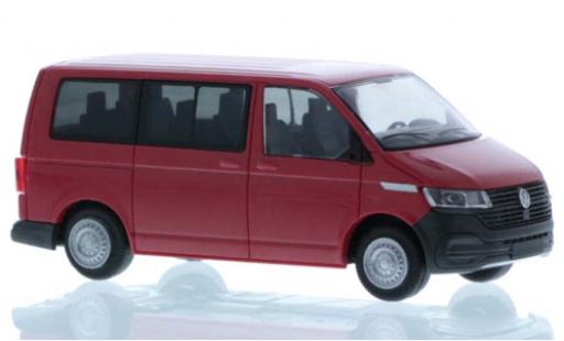 Miniature Volkswagen T6 1/87 Rietze .1 rouge court- empattement Volkswagen T6 1/87 Rietze .1 rouge court- empattement miniature