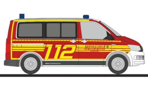 Volkswagen T6 1/87 Rietze Bus Feuerwehr Bad Soden miniature