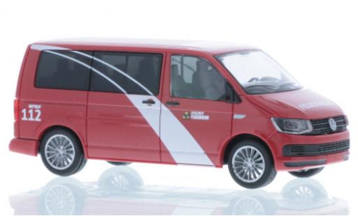 Volkswagen T6 1/87 Rietze Bus Feuerwehr Berlin miniature