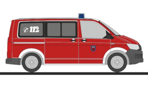 Volkswagen T6 1/87 Rietze Bus Feuerwehr Unna miniature