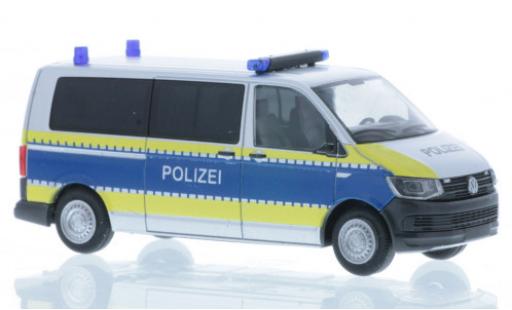 Volkswagen T6 1/87 Rietze Bus Polizei Hamburg miniature