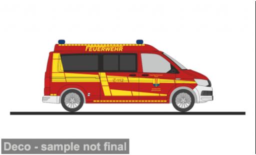 Volkswagen T6 1/87 Rietze Feuerwehr Altmoorhausen 1:87 miniature