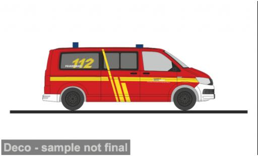 Volkswagen T6 1/87 Rietze Feuerwehr Krefeld 1:87 miniature