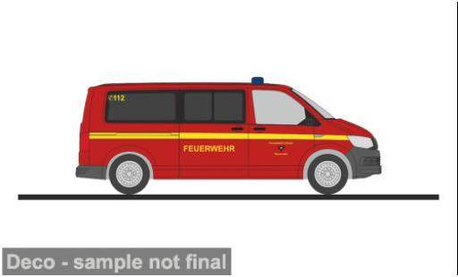 Volkswagen T6 1/87 Rietze Feuerwehr Lübeck 1:87 miniature