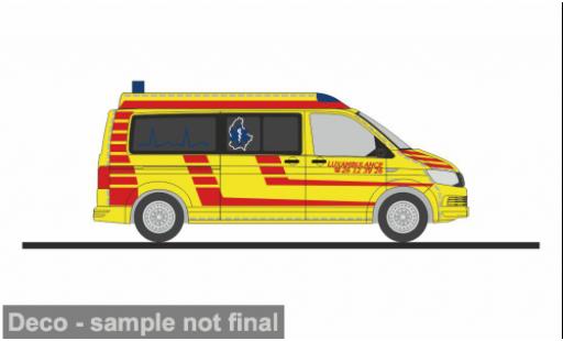 Miniature Volkswagen T6 1/87 Rietze Luxambulance (L) 1:87 Volkswagen T6 1/87 Rietze Luxambulance (L) 1:87 miniature