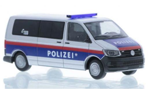 Volkswagen T6 1/87 Rietze Polizei (AT) plus long empattement miniature