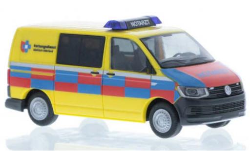 Volkswagen T6 1/87 Rietze Rettungsdienst Märkisch-Oderland court- empattement miniature
