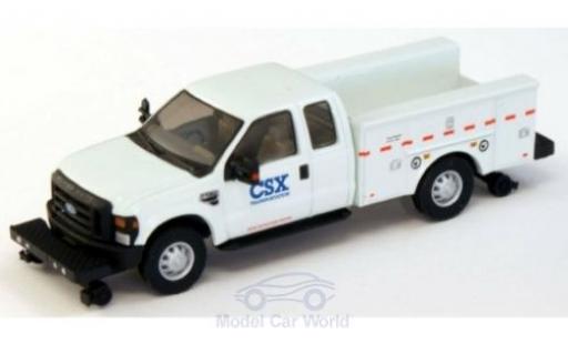 Miniature Ford F-350 1/87 River Point XLT Super Cab Utility Hi-Rail Truck CSX 2008 Ford F-350 1/87 River Point XLT Super Cab Utility Hi-Rail Truck CSX 2008 miniature