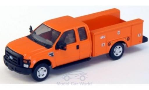 Miniature Ford F-350 1/87 River Point XLT Super Cab Utility Truck orange 2008 Ford F-350 1/87 River Point XLT Super Cab Utility Truck orange 2008 miniature