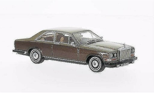 Rolls Royce Camargue Base 1/43 Neo marron/gold 1975 miniature