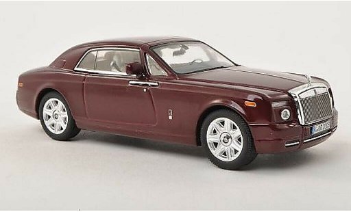 Rolls Royce Phantom Coupe 1/43 IXO rouge LHD 2008 miniature