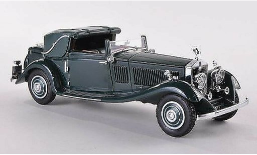 Rolls Royce Phantom 1934 1/43 Neo II Owen Sedanca Coupe Gurney Nutting verte RHD miniature