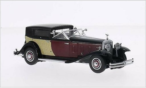 Rolls Royce Phantom 1933 1/43 Dongguan II noire/rouge miniature