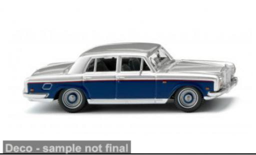 Rolls Royce Silver Shadow 1/87 Wiking argent&Atilde;&copy;e/bleue 1965 1:87 miniature