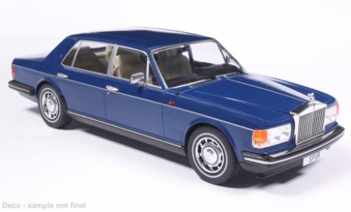 Rolls Royce Silver Spur 1/18 MCG bleue 1980 1:18 miniature