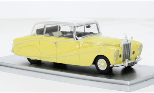 Miniature Rolls Royce Silver Wraith 1/43 Kess jaune 1;43 Rolls Royce Silver Wraith 1/43 Kess jaune 1;43 miniature