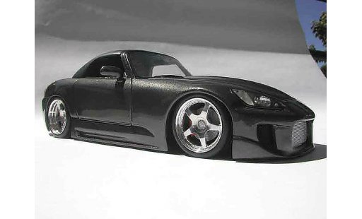Honda S2000 Base 1/18 Maisto noire kit carrosserie miniature