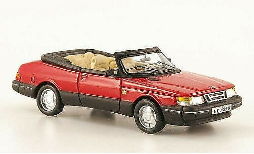 Saab 900 Cabriolet 1/87 Neo rouge 1987 miniature