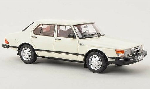 Saab 900 GLi 1/43 Neo blanche 4-Turer 1981 miniature