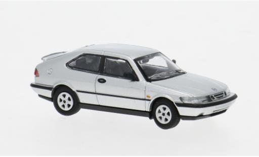 Saab 900 1/87 Minichamps Turbo 16S (Aero) Coupe grise 1987 1:87 miniature