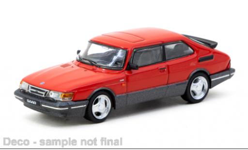 Miniature Saab 900 1/64 Tarmac Works Turbo rouge 1:64 Saab 900 1/64 Tarmac Works Turbo rouge 1:64 miniature