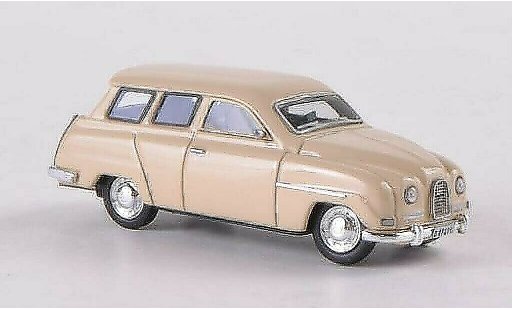 Saab 95 Base 1/87 Neo beige miniature