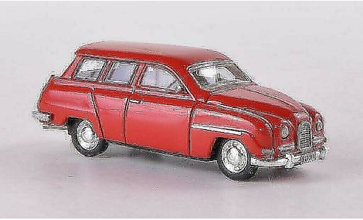 Saab 95 Base 1/87 Neo rouge 1961 miniature